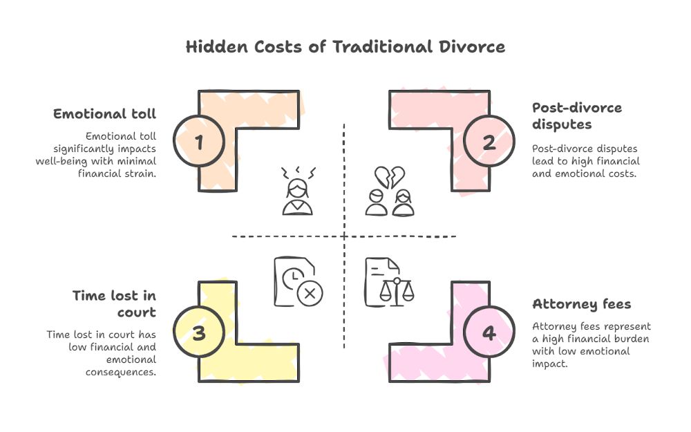 The Hidden Costs of Traditional Divorce in Austin