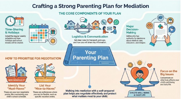 Draft A Parenting Plan Before Mediation (So You're Not Negotiating From Scratch)