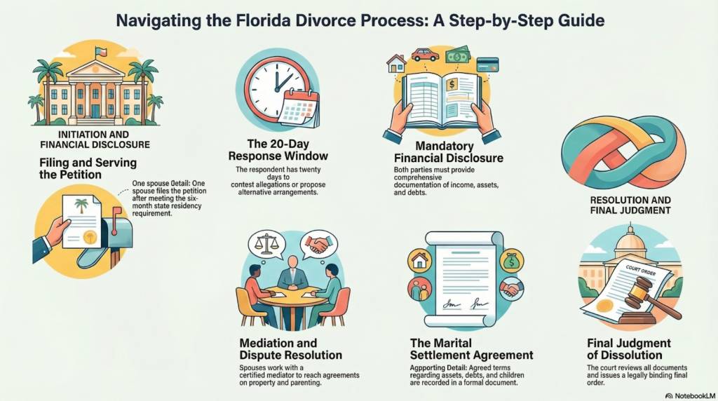 Step-by-Step Guide to the Florida Divorce Process