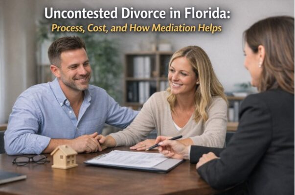 Uncontested Divorce in Florida: Process, Cost, and How Mediation Helps