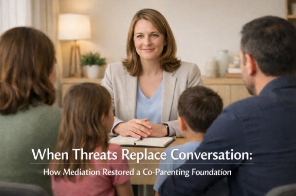 When Threats Replace Conversation: How Mediation Restored a Co-Parenting Foundation for a Family in Crisis