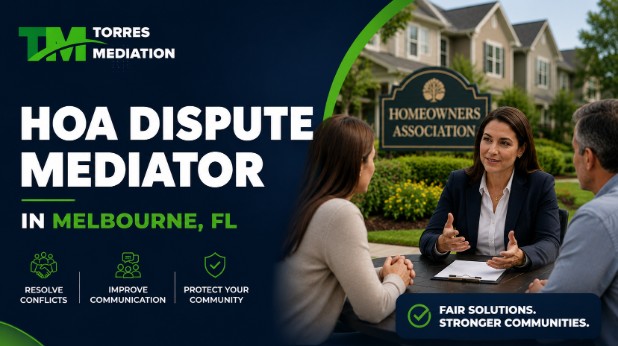 HOA Dispute Mediator in Melbourne, FL — Torres Mediation